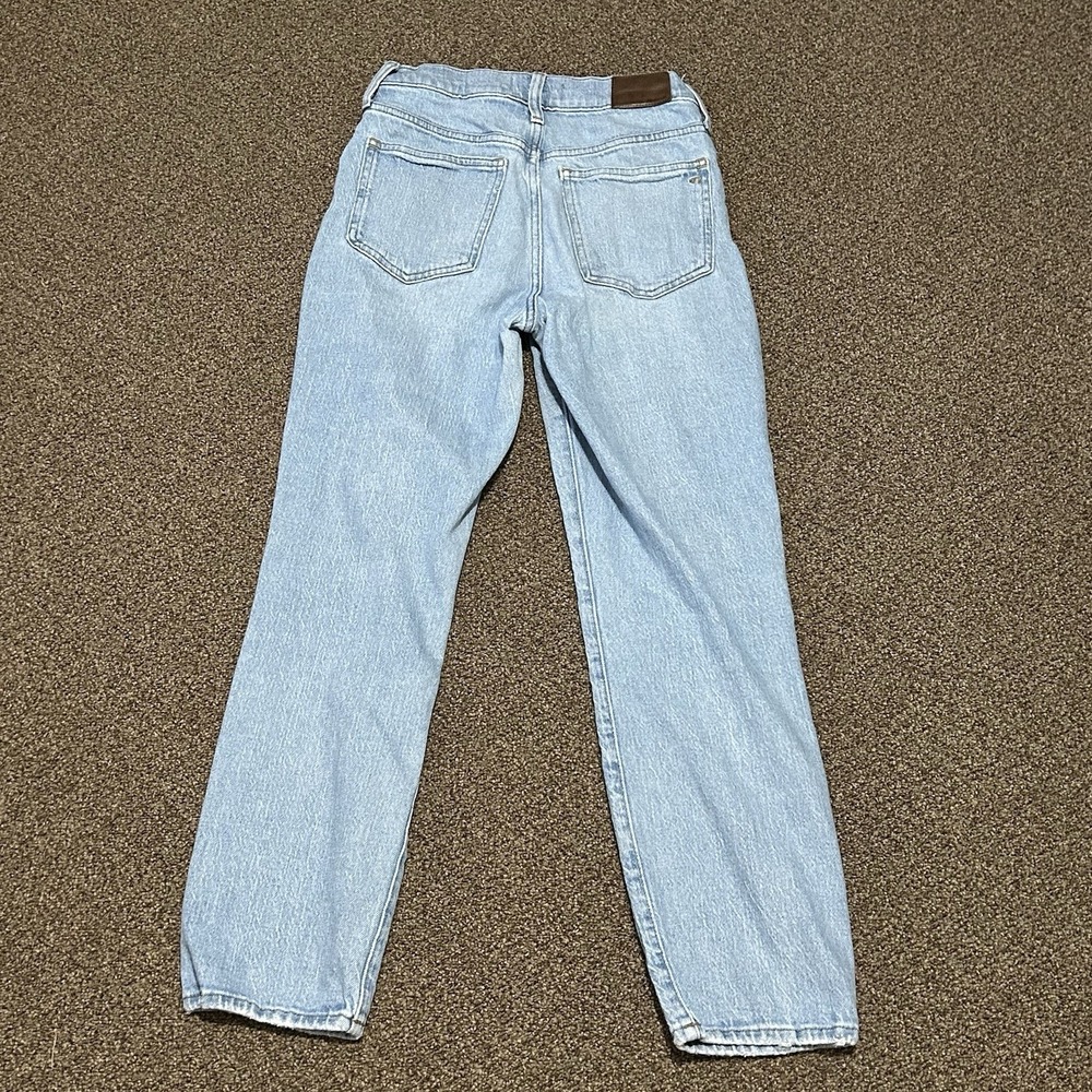 Madewell The Perfect Vintage Jean Size 25 High Rise Light Wash Tapered Leg - Picture 2 of 13